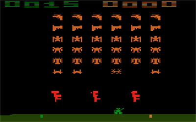 T. F. Space Invaders - Screenshot - Gameplay Image