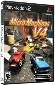 Micro Machines V4 - Box - 3D Image