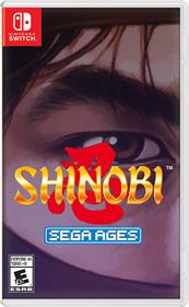 SEGA AGES Shinobi - Fanart - Box - Front Image