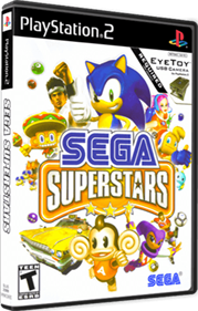 Sega Superstars - Box - 3D Image