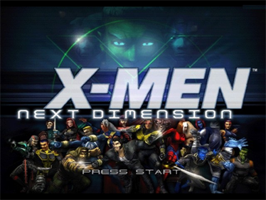 X-Men: Next Dimension - Screenshot - Game Title Image