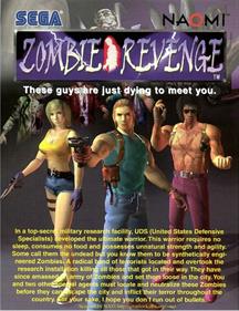 Zombie Revenge - Advertisement Flyer - Front