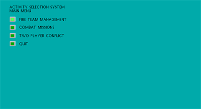 Fireteam 2200 - Screenshot - Game Select Image