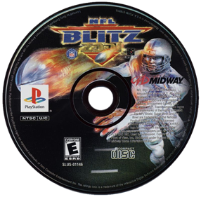 NFL Blitz 2001 - Disc Image