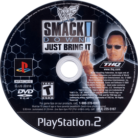 WWF SmackDown! Just Bring It - Disc Image