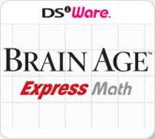 Brain Age Express: Math - Box - Front Image