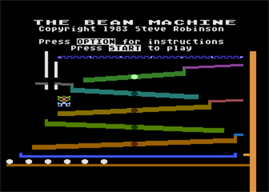 The Bean Machine - Screenshot - Game Title Image