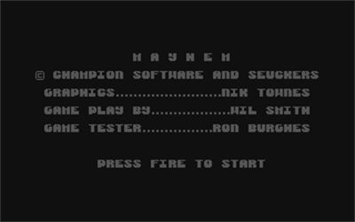 Mayhem (Champion) - Screenshot - Game Title Image