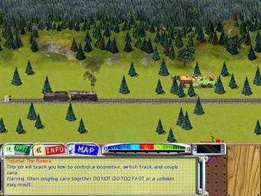 3-D Ultra Lionel Train Town Deluxe - Screenshot - Gameplay Image