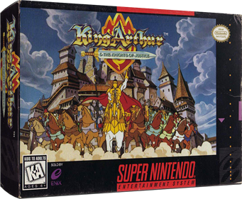 King Arthur & the Knights of Justice - Box - 3D Image