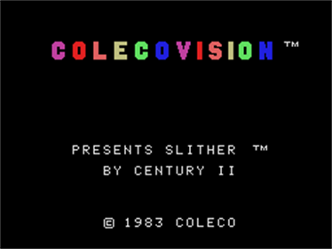 Slither - Screenshot - Game Title Image