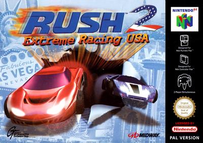 Rush 2: Extreme Racing USA - Box - Front Image