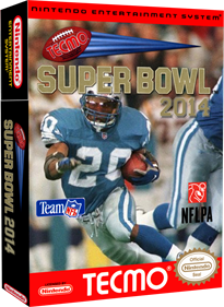 Tecmo Super Bowl 2014 - Box - 3D Image