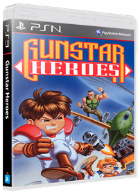 Gunstar Heroes - Box - 3D Image