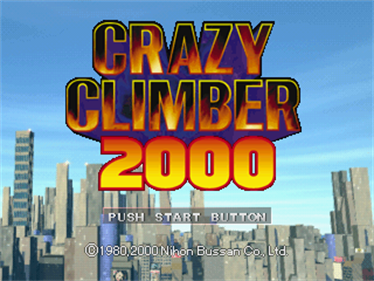 Crazy Climber 2000 - Screenshot - Game Title Image