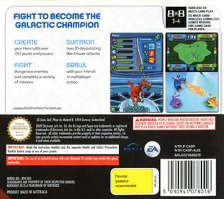 Spore: Hero Arena - Box - Back Image