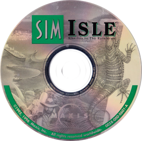 SimIsle: Missions in the Rainforest - Disc Image