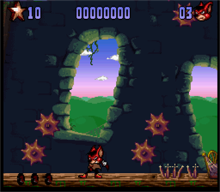 Aero the Acro-Bat 2 - Screenshot - Gameplay