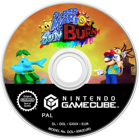 Super Mario Sunburn - Disc Image