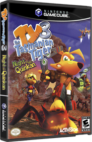 Ty the Tasmanian Tiger 3: Night of the Quinkan - Box - 3D Image