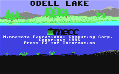 Odell Lake - Screenshot - Game Title Image