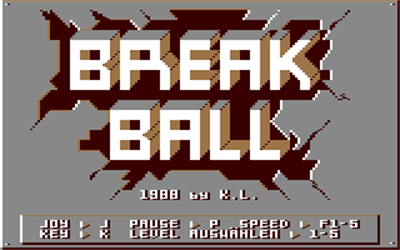 Break Ball - Screenshot - Game Title Image