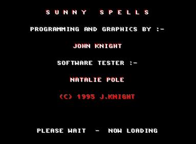 Sunny Spells - Screenshot - Game Title Image