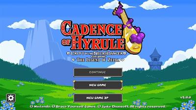 Cadence of Hyrule: Crypt of the NecroDancer Featuring The Legend of Zelda - Screenshot - Game Title Image