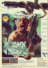 Hawkeye - Advertisement Flyer - Front Image