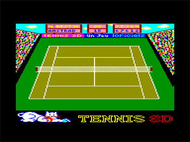 Pro-Tennis! 3D Tennis Action - Screenshot - Game Title Image