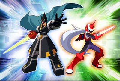 Mega Man Battle Network 5: Double Team DS - Fanart - Background Image