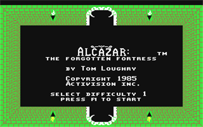 Alcazar: The Forgotten Fortress - Screenshot - Game Title Image