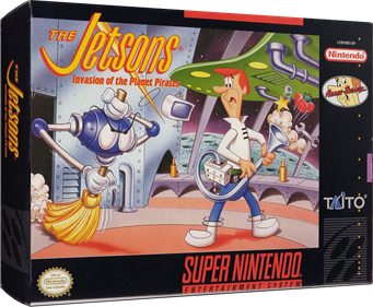 The Jetsons: Invasion of the Planet Pirates - Box - 3D Image