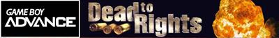 Dead to Rights - Banner Image