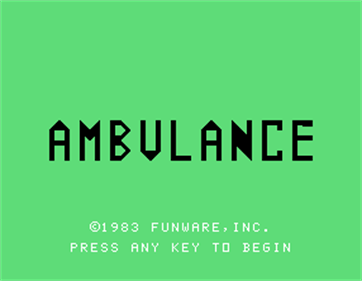 Ambulance - Screenshot - Game Title Image