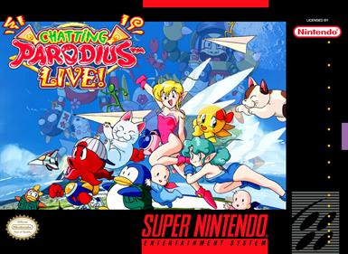 Jikkyou Oshaberi Parodius - Fanart - Box - Front Image