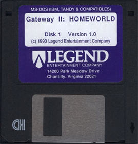 Gateway II: Homeworld - Disc Image