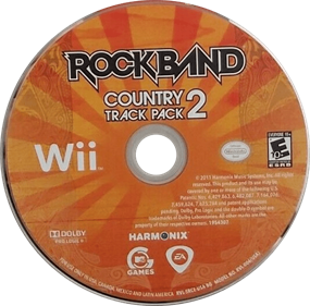 Rock Band: Country Track Pack 2 - Disc Image