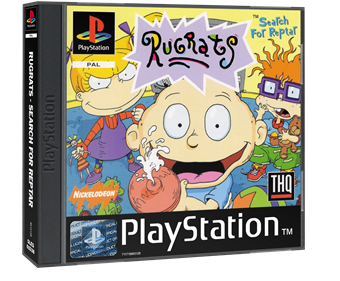 Rugrats: Search For Reptar - Box - 3D Image