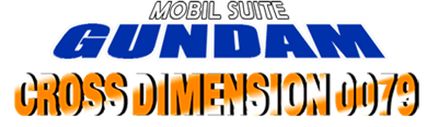 Kidou Senshi Gundam: Cross Dimension 0079 - Clear Logo Image