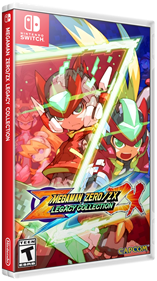 Mega Man Zero/ZX Legacy Collection - Box - 3D Image