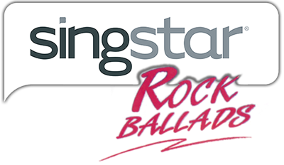 Singstar: Rock Ballads - Clear Logo Image