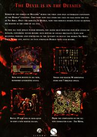 Diablo + Hellfire - Box - Back Image