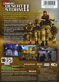 Conflict: Desert Storm II: Back to Baghdad - Box - Back Image