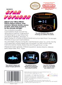 Star Voyager - Box - Back Image