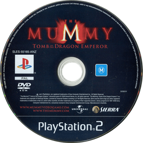 The Mummy: Tomb of the Dragon Emperor - Disc Image