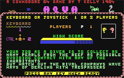 Aqua - Screenshot - Game Title Image