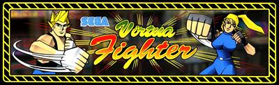 Virtua Fighter - Arcade - Marquee Image