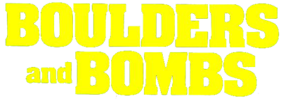 Boulders and Bombs - Clear Logo Image