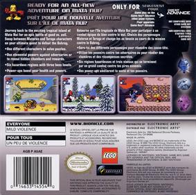 Bionicle: Matoran Adventures - Box - Back Image